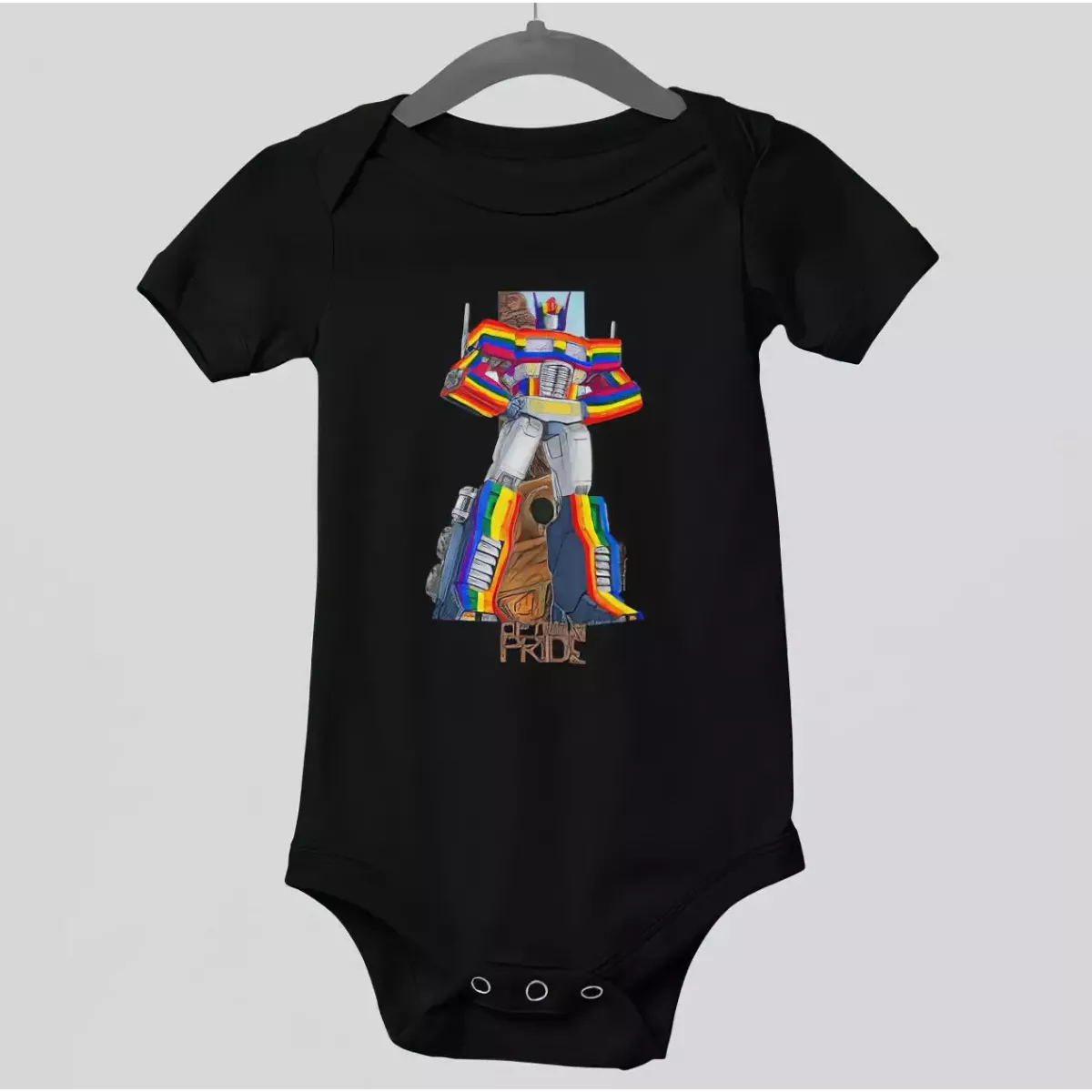 OPTIMUS PRIDE body bébé 100% coton