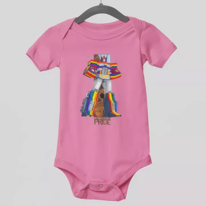 OPTIMUS PRIDE body bébé 100% coton