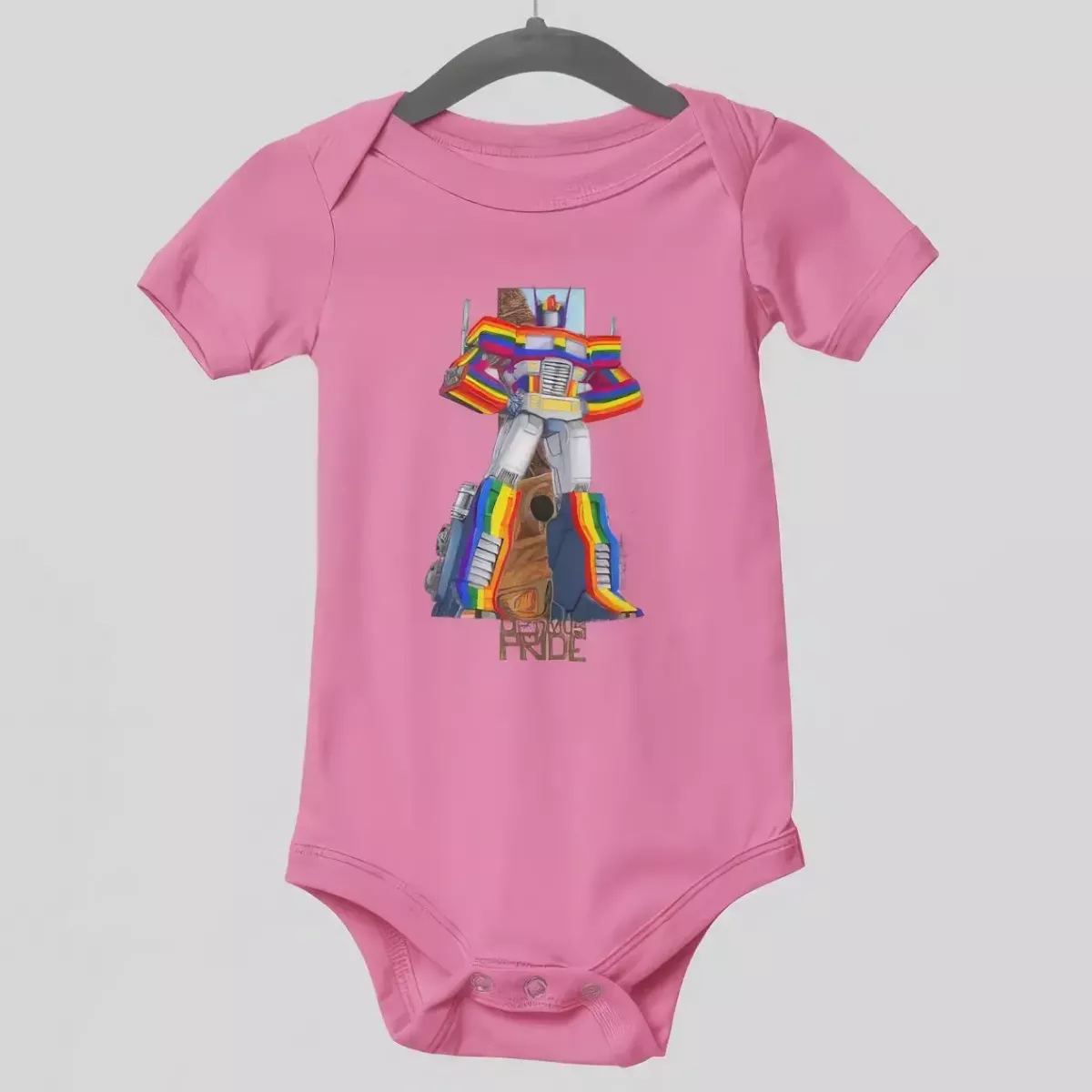 OPTIMUS PRIDE body bébé 100% coton