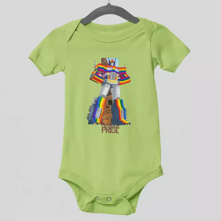 OPTIMUS PRIDE body bébé 100% coton