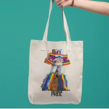 OPTIMUS PRIDE tote bag 100% coton