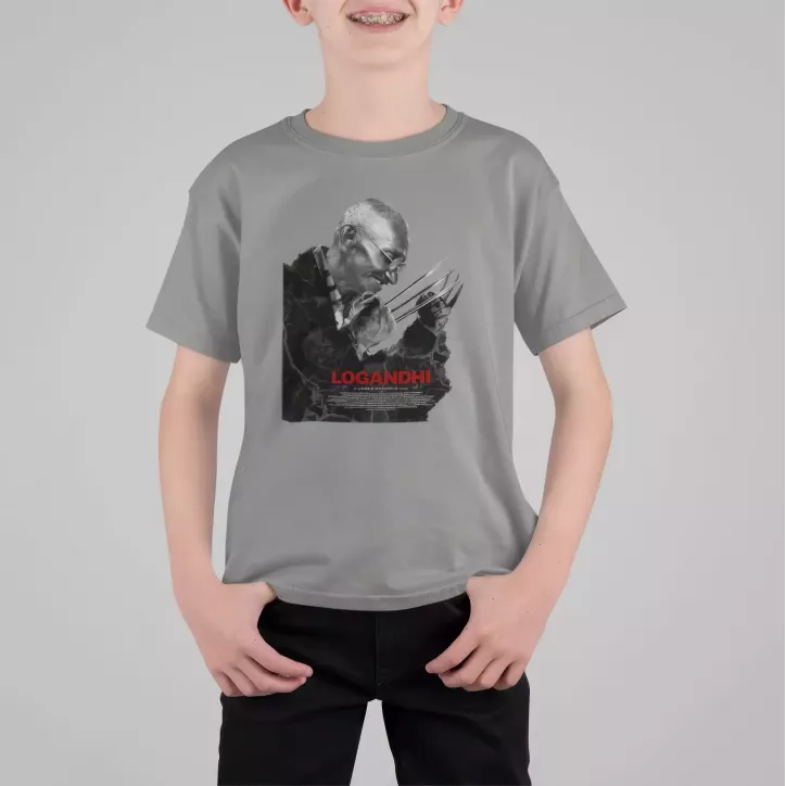 LOGANDHI t-shirt enfant unisexe 100% coton