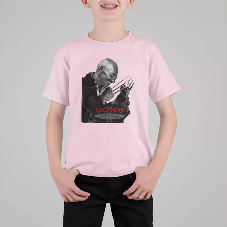 LOGANDHI t-shirt enfant unisexe 100% coton