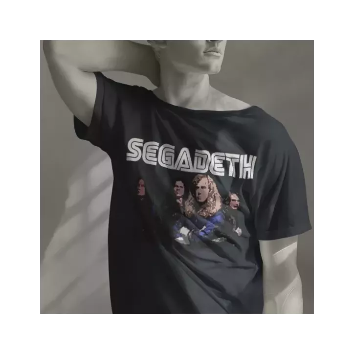 SEGADETH t-shirt col rond homme 100% coton