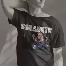 SEGADETH t-shirt col rond homme 100% coton