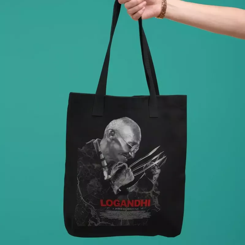 LOGANDHI tote bag 100% coton