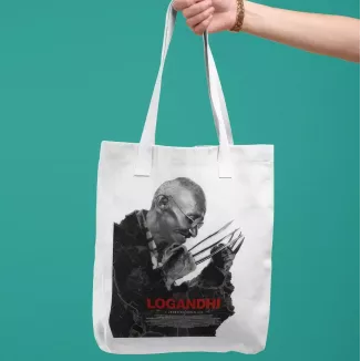 LOGANDHI tote bag 100% coton