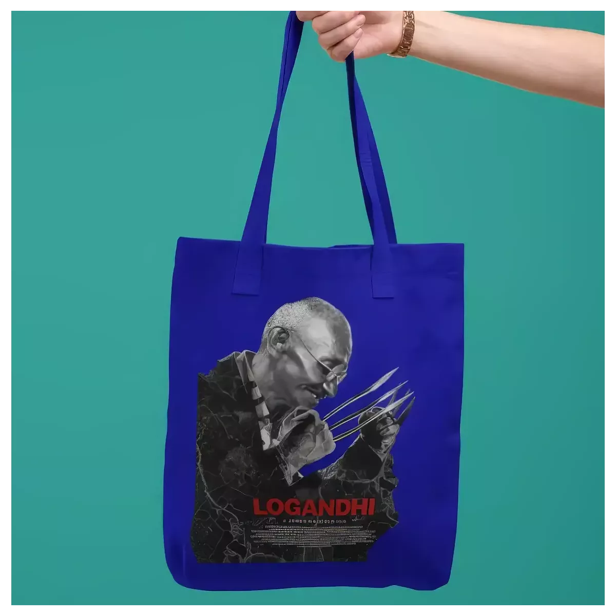 LOGANDHI tote bag 100% coton