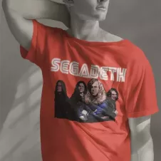 SEGADETH t-shirt col rond homme 100% coton