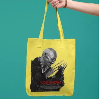 LOGANDHI tote bag 100% coton