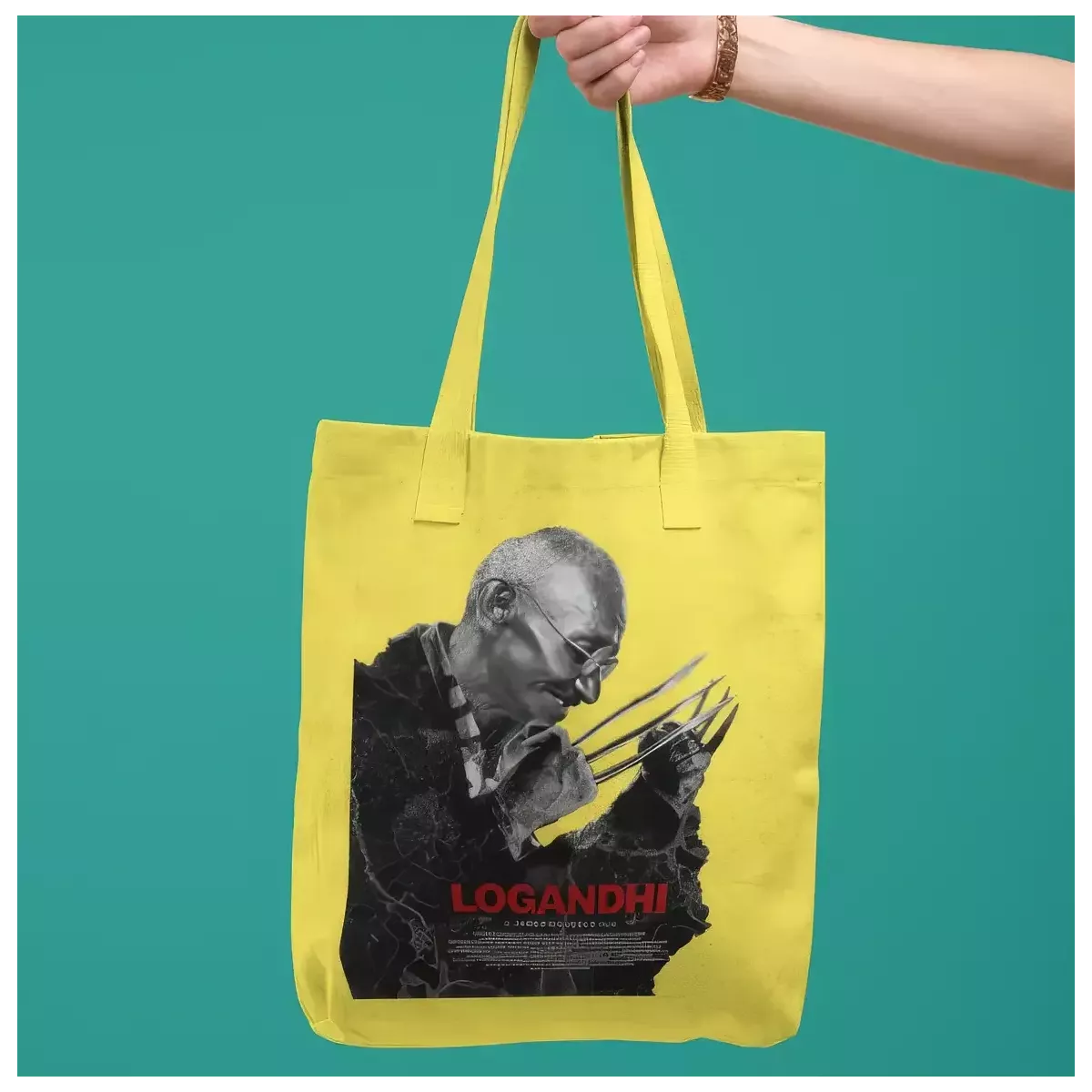 LOGANDHI tote bag 100% coton