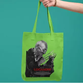 LOGANDHI tote bag 100% coton