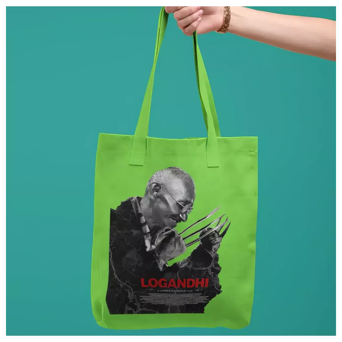 LOGANDHI tote bag 100% coton