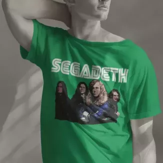 SEGADETH t-shirt col rond homme 100% coton