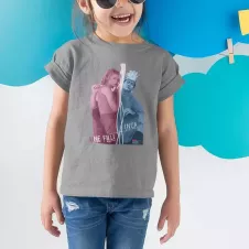 INCA UNE FILLE t-shirt enfant unisexe 100% coton