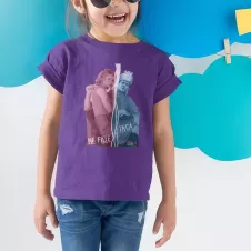 INCA UNE FILLE t-shirt enfant unisexe 100% coton