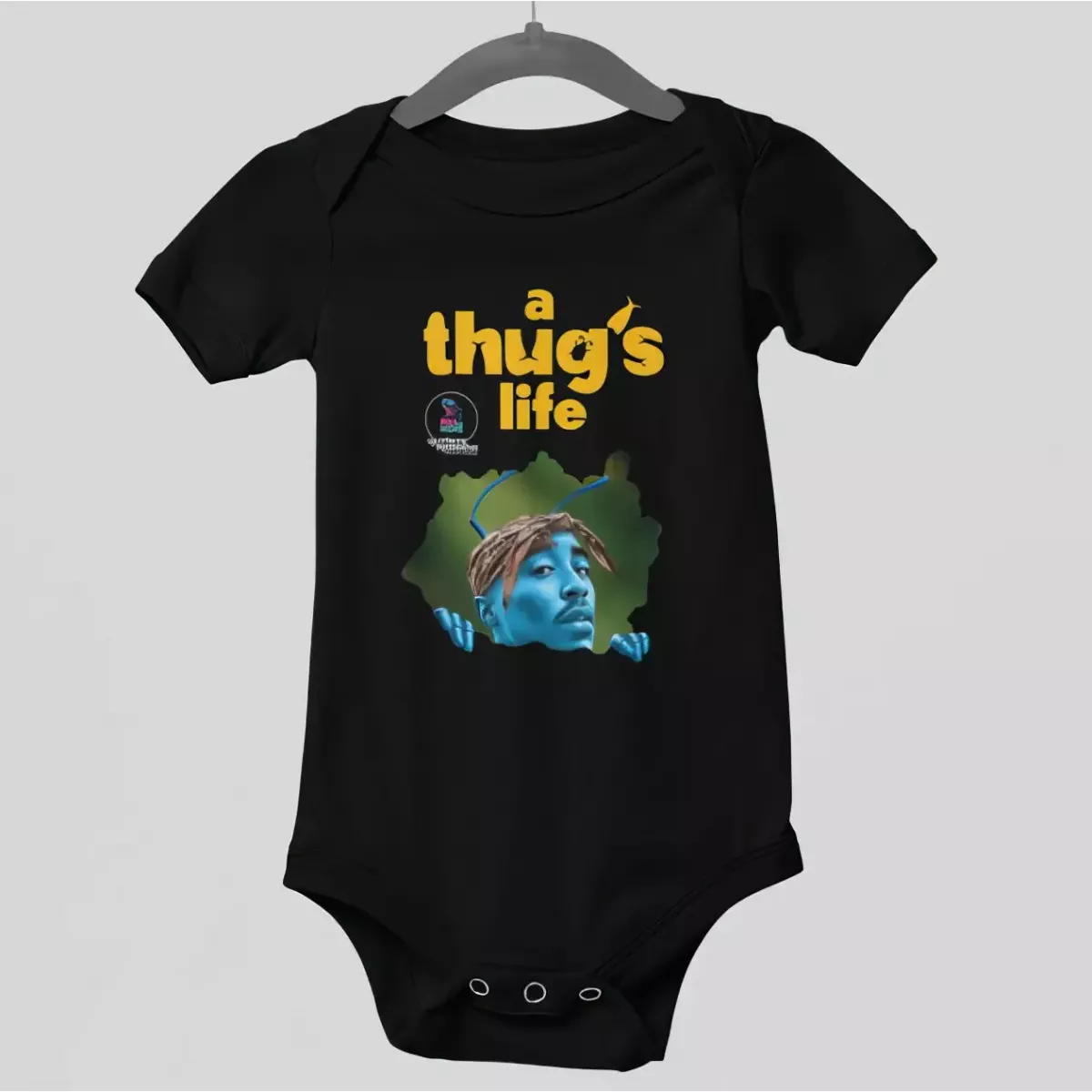 A THUG S LIFE body bébé 100% coton