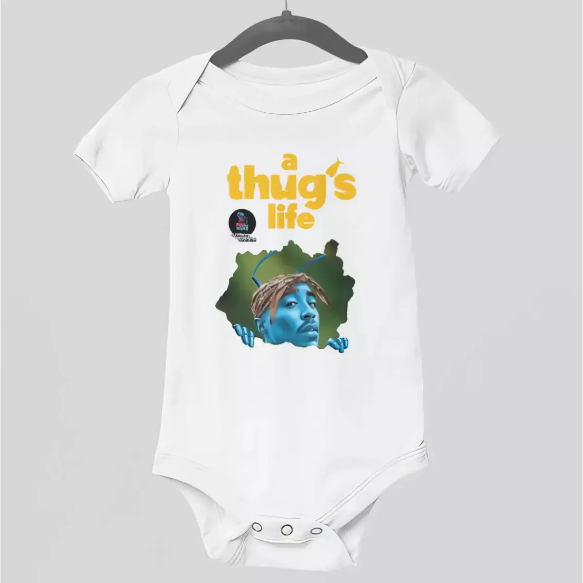 A THUG S LIFE body bébé 100% coton