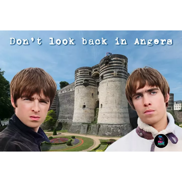 DON'T LOOK BACK IN ANGERS - Affiche Art - 40x60cm