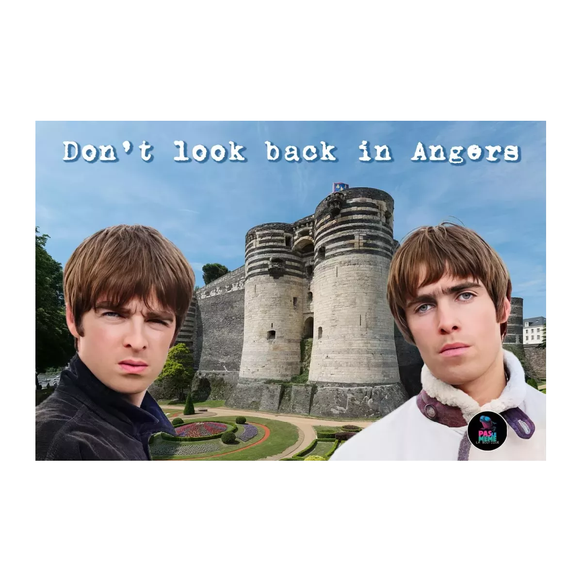 DON'T LOOK BACK IN ANGERS - Affiche Art - 40x60cm