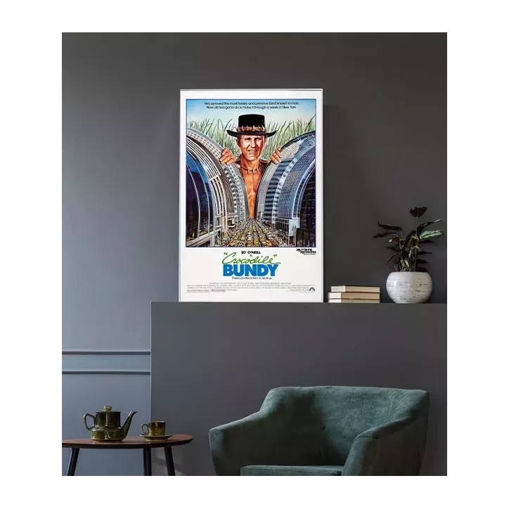 CROCODILE BUNDY - Affiche Art - 40x60cm