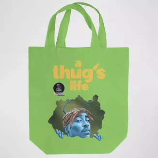 A THUG S LIFE tote bag 100% coton