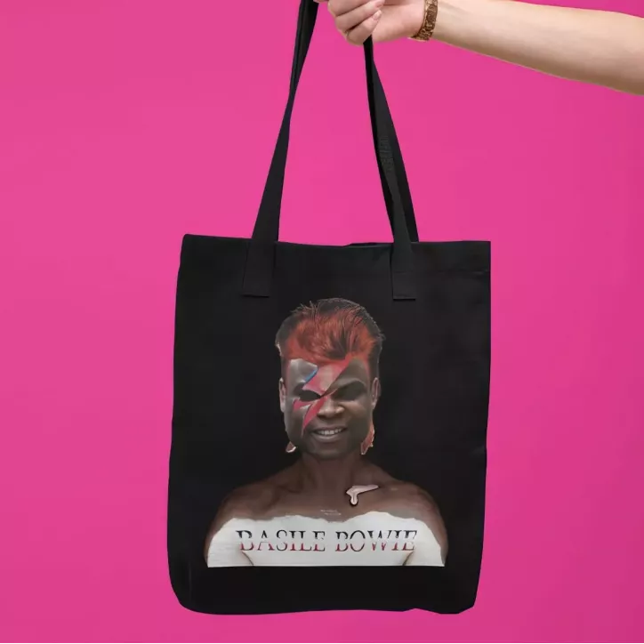 BASILE BOWIE tote bag 100% coton