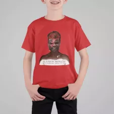 BASILE BOWIE t-shirt enfant unisexe 100% coton