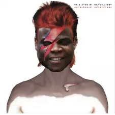 BASILE BOWIE mug blanc en céramique