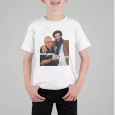 DERRICK ET RAMZY t-shirt enfant unisexe 100% coton