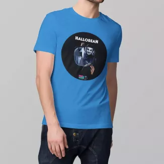 HALLOBEAN t-shirt homme col rond 100% coton