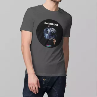 HALLOBEAN t-shirt homme col rond 100% coton