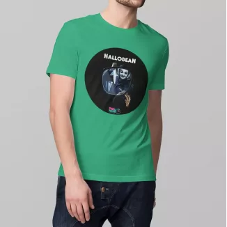 HALLOBEAN t-shirt homme col rond 100% coton