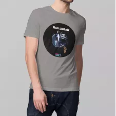 HALLOBEAN t-shirt homme col rond 100% coton