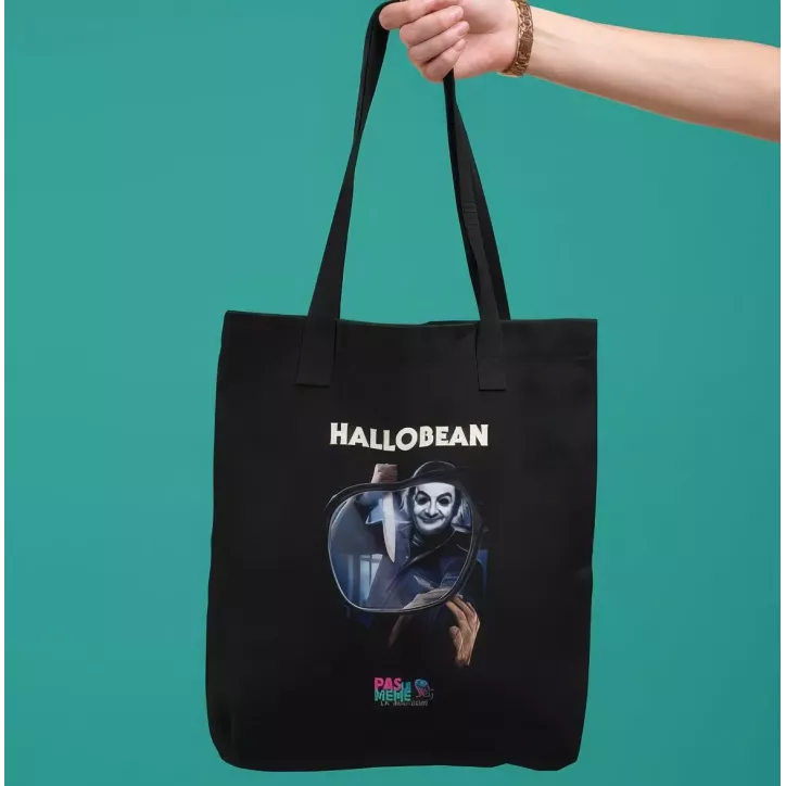 HALLOBEAN tote bag 100% coton