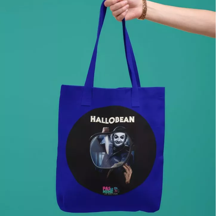 HALLOBEAN tote bag 100% coton