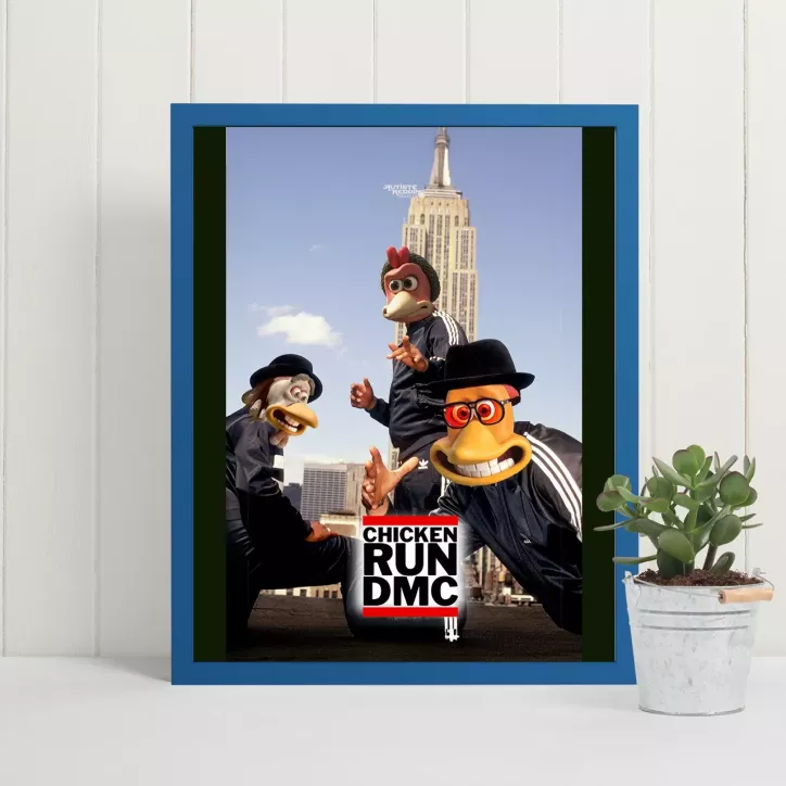 CHICKEN RUN - Affiche Art - 30x45cm