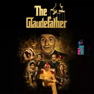 THE GLAUDEFATHER affiche art 40x60cm