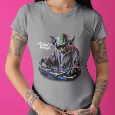 YODAFT PUNK t-shirt femme col rond 100% coton