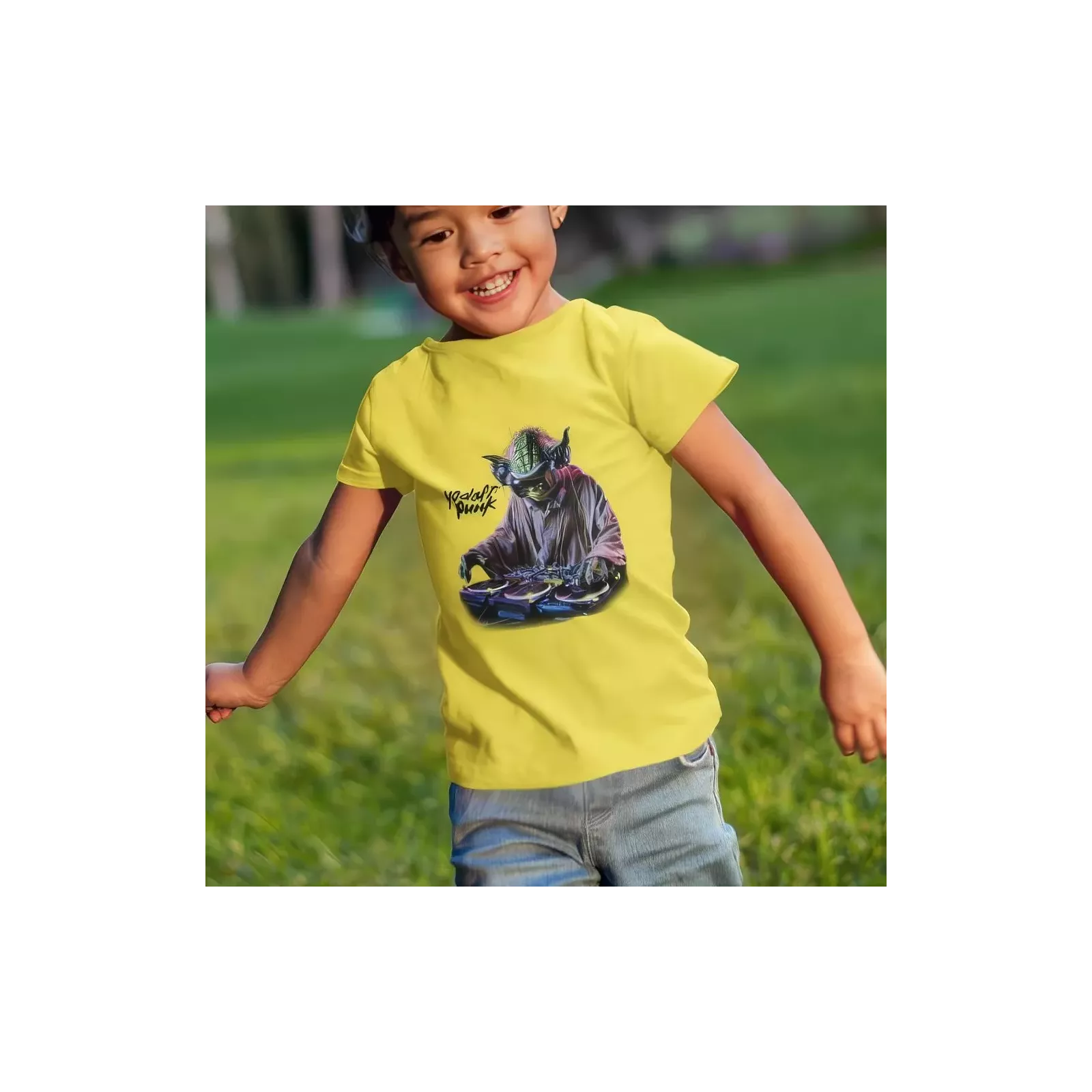 YODAFT PUNK t-shirt enfant unisexe 100% coton