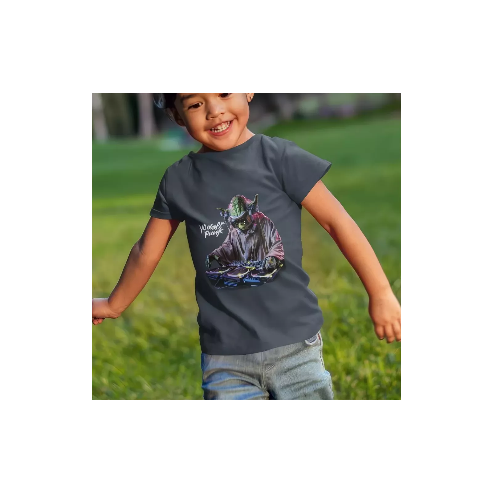 YODAFT PUNK t-shirt enfant unisexe 100% coton