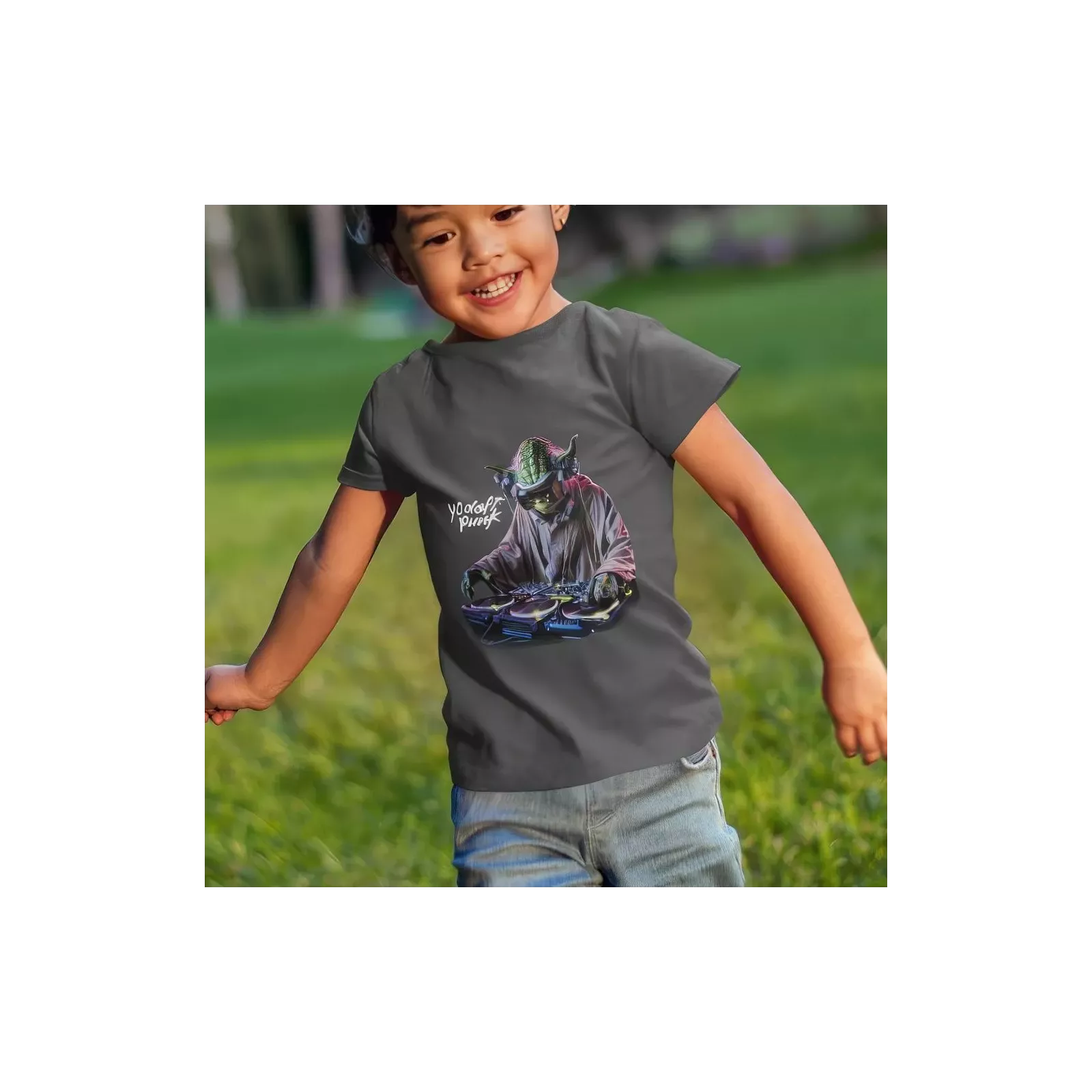 YODAFT PUNK t-shirt enfant unisexe 100% coton