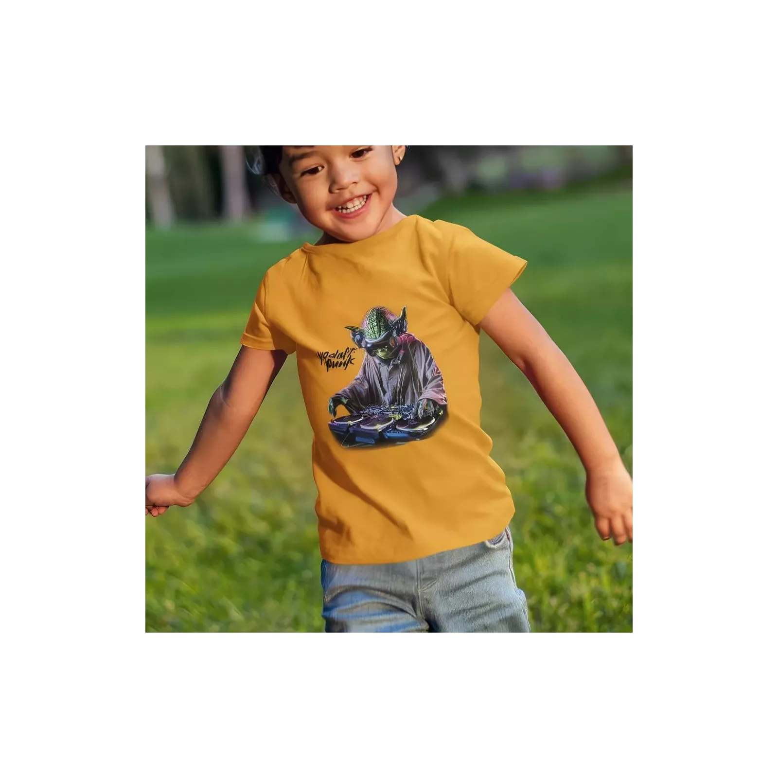 YODAFT PUNK t-shirt enfant unisexe 100% coton