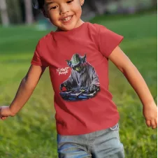 YODAFT PUNK t-shirt enfant unisexe 100% coton