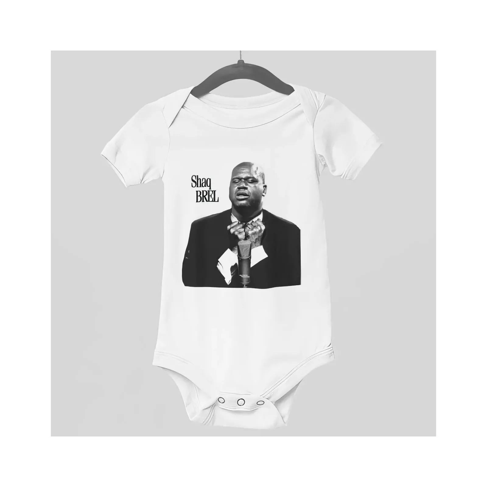 SHAQ BREL body enfant 100% coton