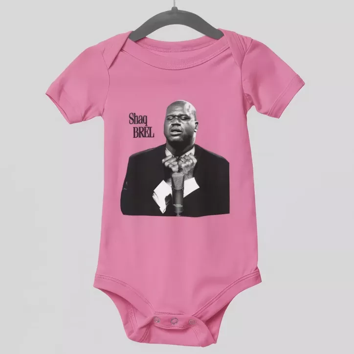 SHAQ BREL body enfant 100% coton