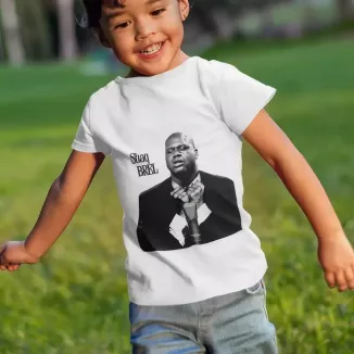 SHAQ BREL t-shirt enfant unisexe  100% coton