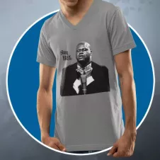 SHAQ BREL t-shirt homme col V  190g/m²