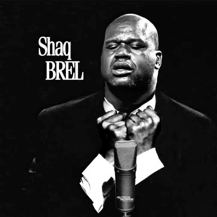 SHAQ BREL t-shirt homme col V  190g/m²