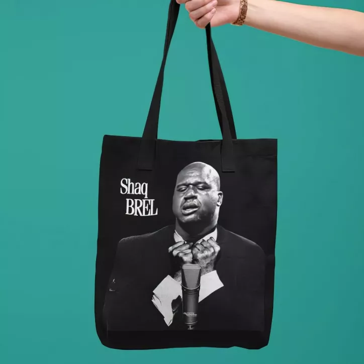 SHAQ BREL tote bag 100% coton - 140 g/m²